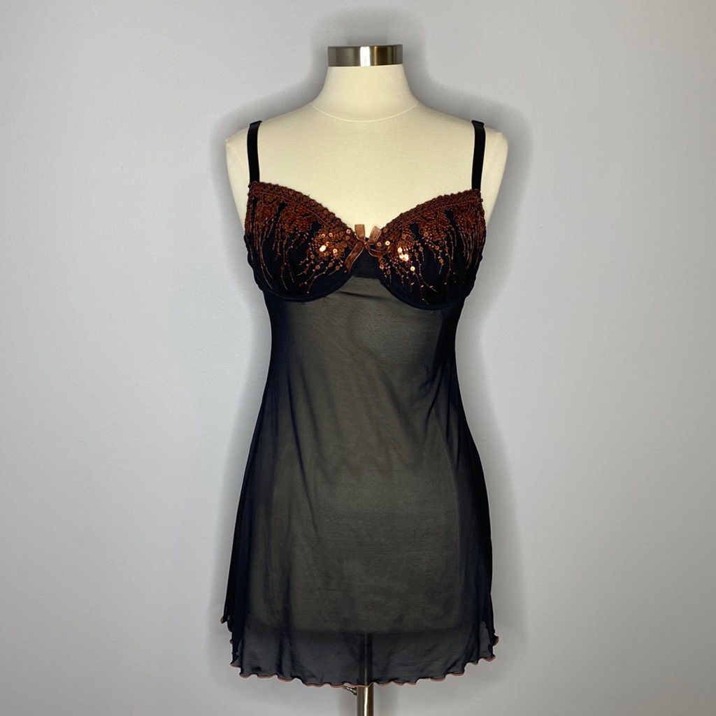 Sheer Babydoll With Adjustable Straps